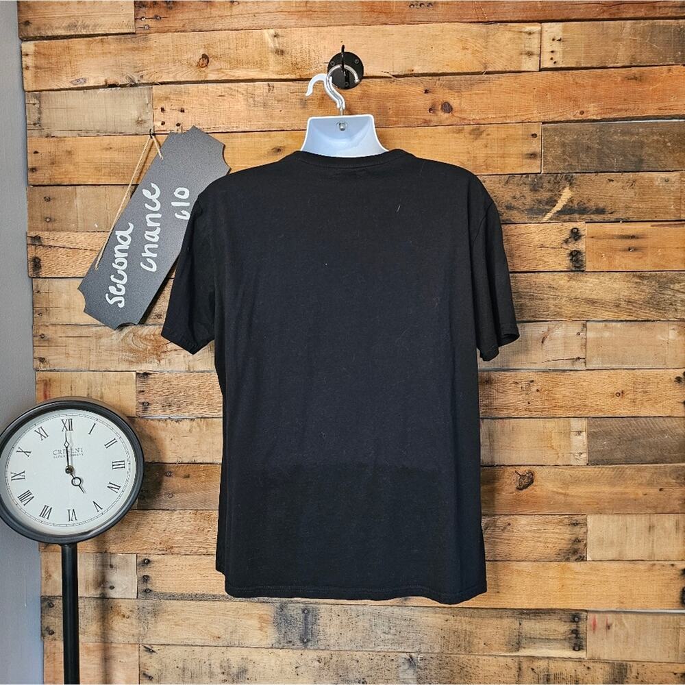 Men's Black Graphic Tee with Cage The Elephant Band CD Cover Size XXL - Picture 10 of 11